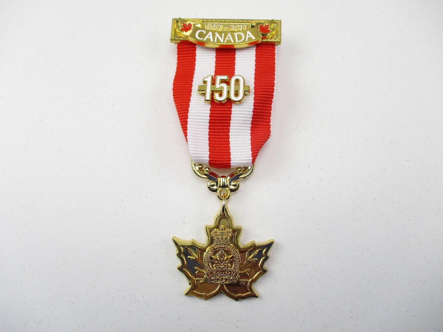 ROYAL CANADIAN LEGION 150TH CANADA MEDAL AND 75 YEARS WWII ...