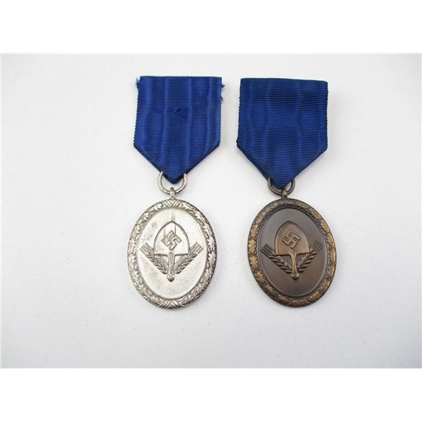 PRE-WWII GERMAN R.A.D. MEDAL LOT