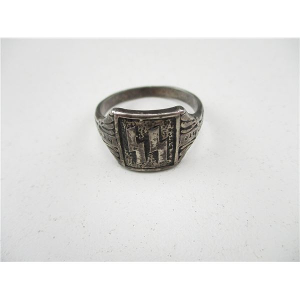 Ww2 Rings WWII GERMAN TYPE SILVER
