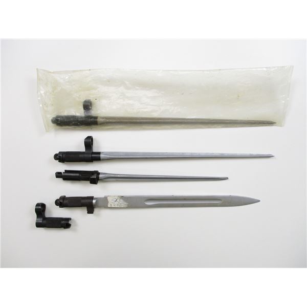 ASSORTED SKS RIFLE BAYONET LOT