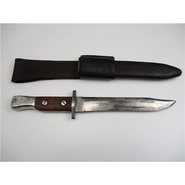 CANADIAN ROSS RIFLE HUNTING KNIFE