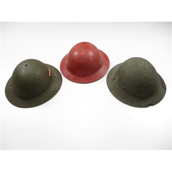 ASSORTED MILITARY HELMET SHELL LOT