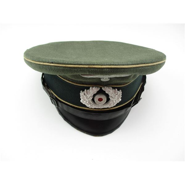 WWII GERMAN HEER INFANTRY VISOR CAP