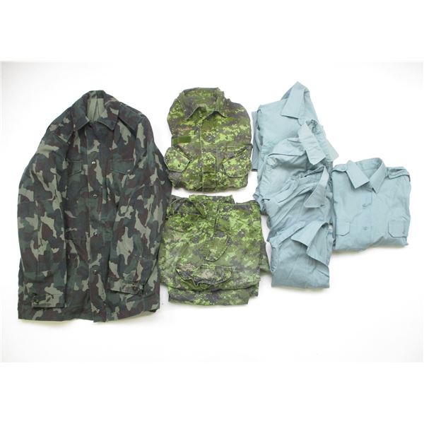 ASSORTED CANADIAN CAD PAT AND GARRISON DRESS UNIFORM LOT
