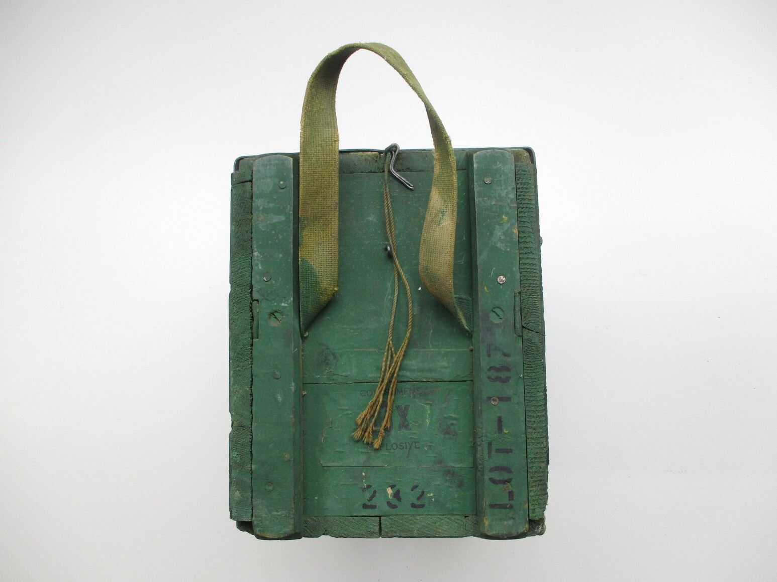 Candian Rifle Bullets Box CANADIAN MILITARY WOODEN AMMO BOX
