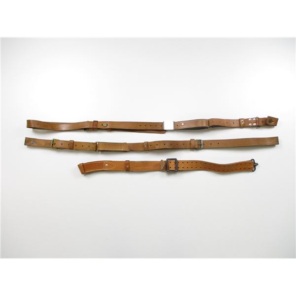 LEATHER MILITARY TARGET SLING LOT