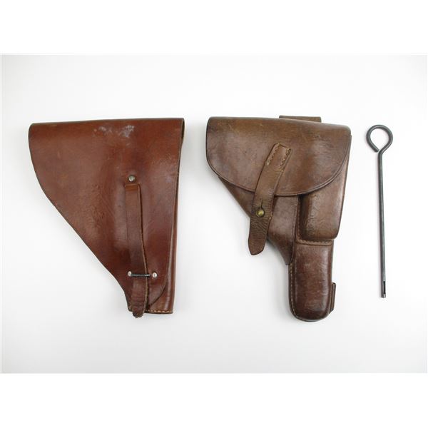 SWEDISH BROWNING 1907 TYPE HOLSTER LOT