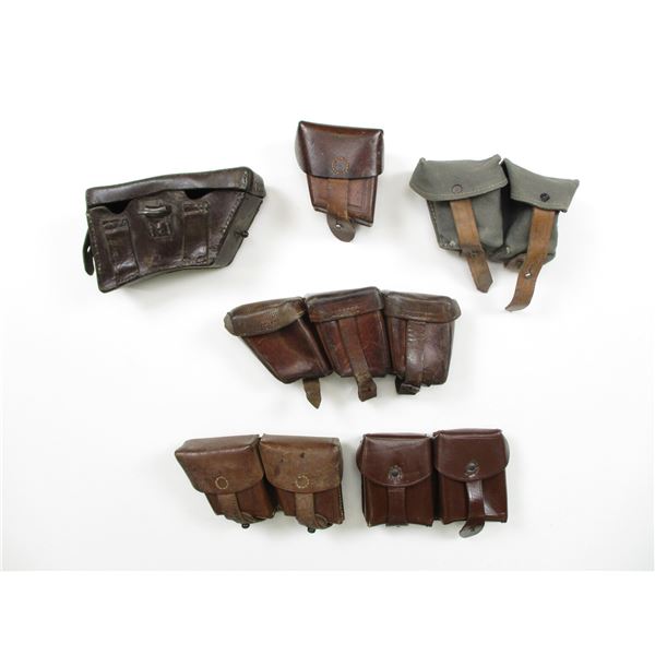 ASSORTED STEYR 95 AMMO POUCH LOT