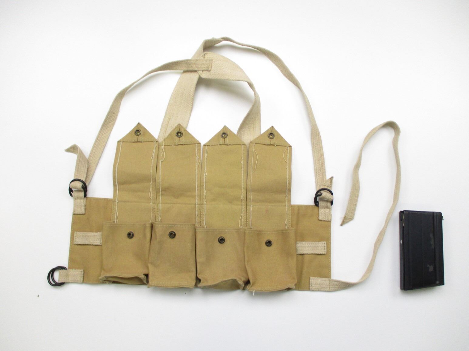 REPRODUCTION RHODESIAN FN FAL CHEST RIG, ETC. LOT - Switzer's Auction ...