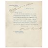 Image 1 : Theodore Roosevelt Typed Letter Signed as President on Racism