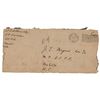 Image 1 : John F. Kennedy Signed Envelope (1944) to PT-109 Survivor