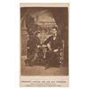 Abraham Lincoln and Tad Lincoln Carte-de-Visite