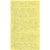 Image 1 : Howard Hughes Handwritten Notes on Negotiation
