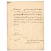 Louis de Bourbon, Prince of Conde Letter Signed