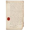 Image 1 : Jean-Baptiste de Rochambeau Document Signed
