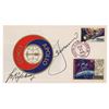 Image 1 : Alexei Leonov and Valeri Kubasov Signed Commemorative Cover