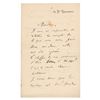 Image 1 : Gustave Caillebotte Autograph Letter Signed