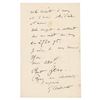 Image 2 : Gustave Caillebotte Autograph Letter Signed