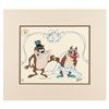 Image 2 : Friz Freleng Signed Limited Edition Cel of the Tasmanian Devil and Bride