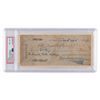 Image 1 : Charles Dickens Signed Check - PSA NM-MT 8