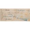 Image 2 : Charles Dickens Signed Check - PSA NM-MT 8