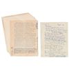 Image 1 : Ernest Hemingway Autograph Letter Signed with Hand-Annotated Manuscript