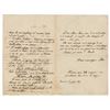 Image 2 : Silvio Pellico Autograph Letter Signed
