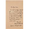 Image 1 : Edmondo De Amicis Autograph Letter Signed