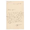 Image 1 : Antonio Fogazzaro Autograph Letter Signed