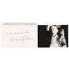 Image 1 : William Golding Signed Photograph and Signature