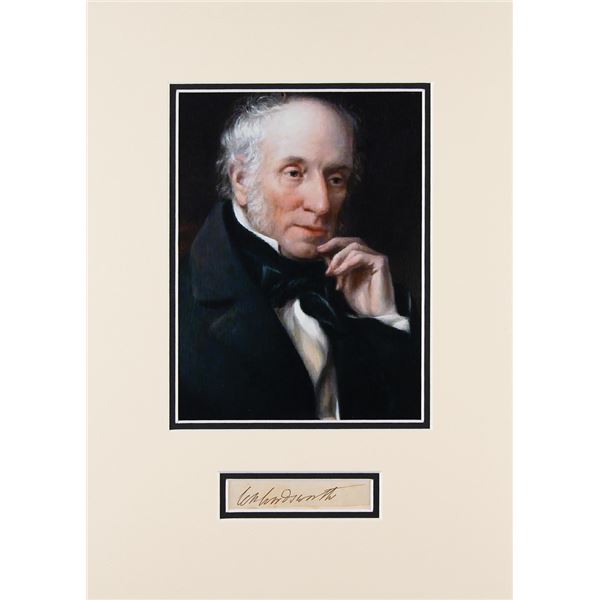 William Wordsworth Signature
