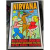 Image 1 : NIRVANA HOUSTON 1993 FRANK KOZIK ARTIST PROOF 618/800 35 X 23"