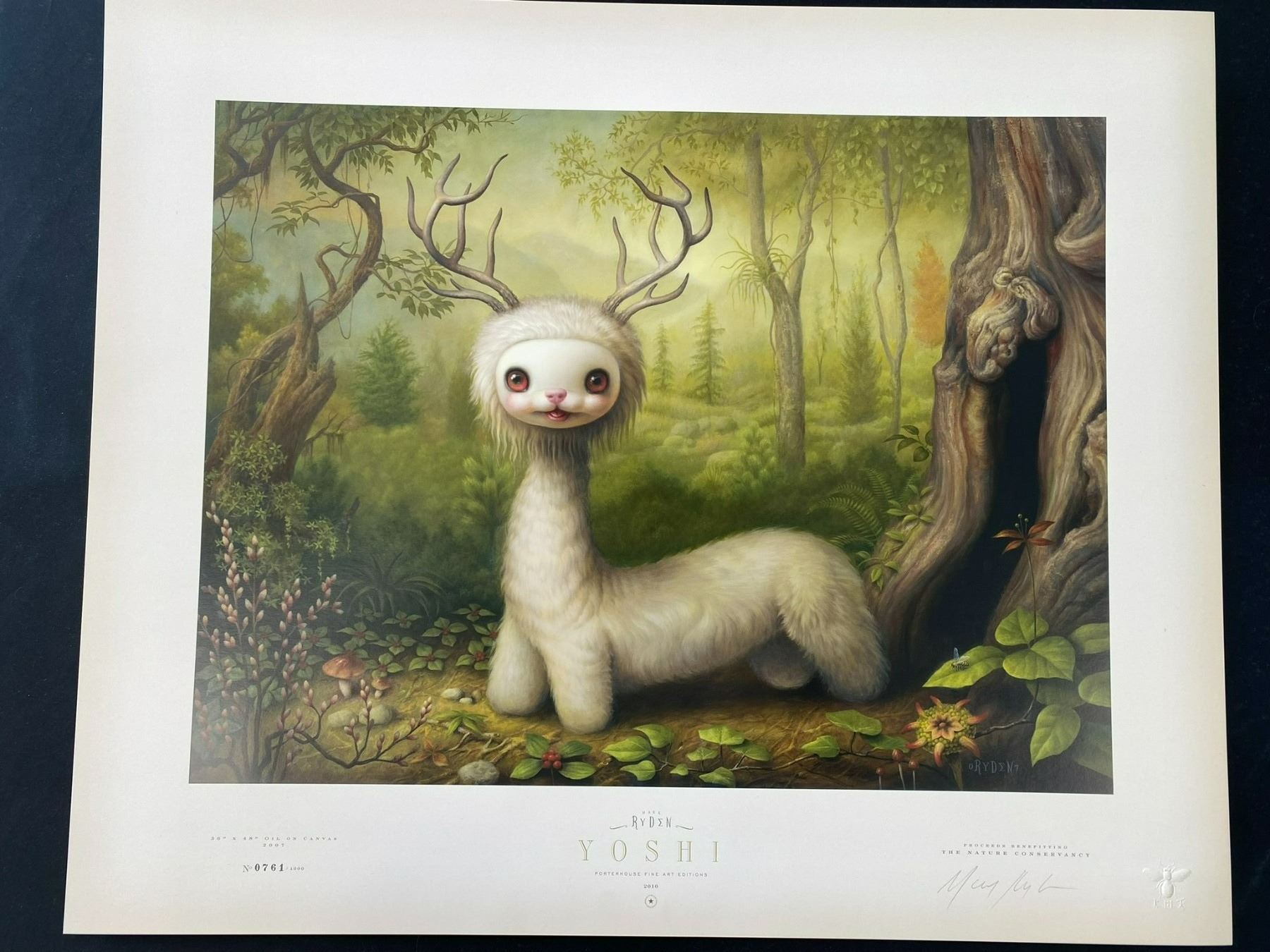 Mark Ryden Yoshi MARK RYDEN YOSHI - THE FOREST SPIRIT - LIMITED EDITION LITHOGRAPHIC ...