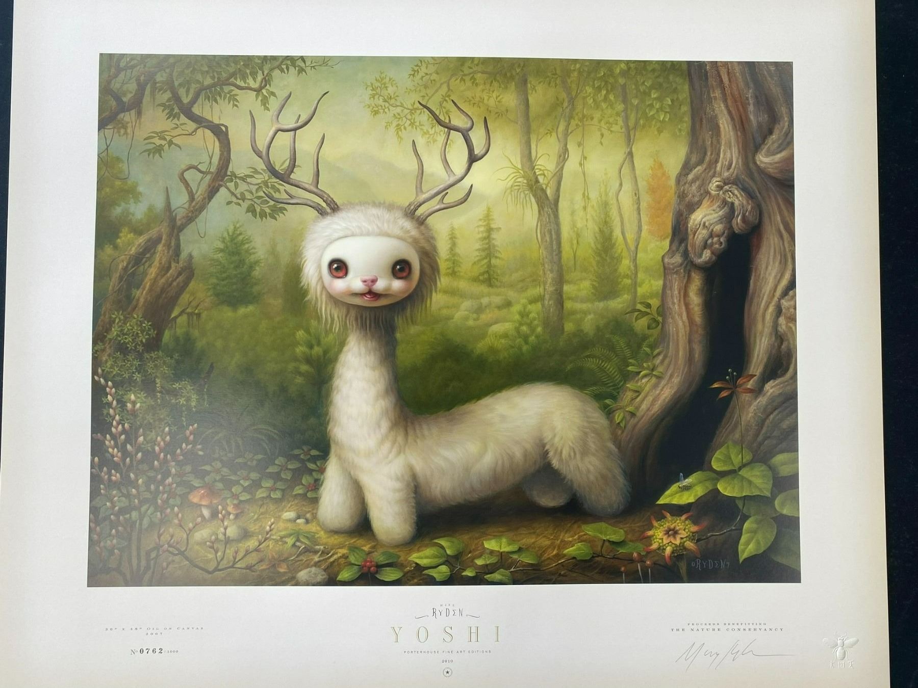 Mark Ryden Yoshi MARK RYDEN YOSHI - THE FOREST SPIRIT - LIMITED EDITION LITHOGRAPHIC ...