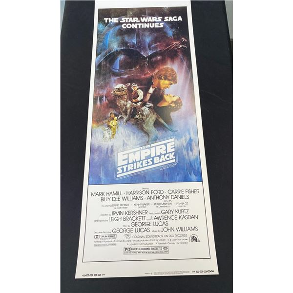 STAR WARS THE EMPIRE STRIKES BACK MOVIE POSTER 36 X 14" - Able Auctions
