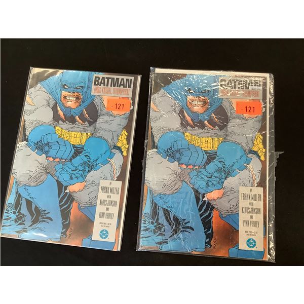 2 DC BATMAN THE DARK KNIGHT TRIUMPHANT BOOK TWO COMIC BOOKS