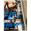 Image 2 : AUTOGRAPHED UFC 115 CHUCK LIDDEL VS RICH FRANKLIN POSTER 27 X 39"