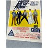 Image 2 : ROBIN AND THE 7 HOODS MOVIE POSTER 30 X 13.5"