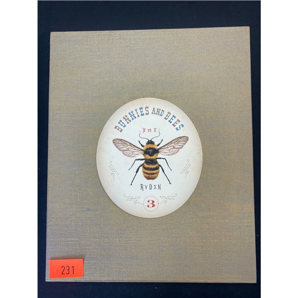 MARK RYDEN: BUNNIES & BEES 3 MICRO PORTFOLIO PRINTS 3,111/10,000