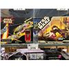 Image 1 : 2 STAR WARS MODELS INCLUDING; JEDI STARFIGHTER & ANAKIN'S PODRACER