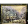Image 2 : FRAMED LEP BY THOMAS KINKADE TITLED "HOLIDAY GATHERING" 5636/6850