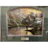 Image 2 : FRAMED PRINT BY THOMAS KINKADE TITLED "ALMOST HEAVEN"