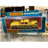 Image 2 : 2 MATCHBOX SUPERKINGS K-79 PLYMOUTH 'GF' TAXI DIE CAST MODEL CARS