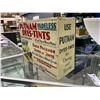 Image 3 : PUTNAM FADELESS DYES-TINTS VINTAGE CASE WITH FABULOUS GRAPHICS