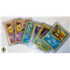 Image 1 : LOT OF 6 NORMAL RARE POKEMON CARDS