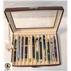 Image 1 : PEN STORAGEÿ LOCKING BOX WITH 12 PENS