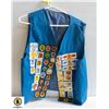 Image 1 : VINTAGE VEST WITH COLLECTOR PATCHES