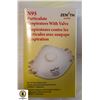 Image 1 : N95 PARTICULATOR RESPIRATOR WITH VALVE NEW