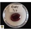 Image 1 : 7CT GENUINE RUBY GEMSTONE