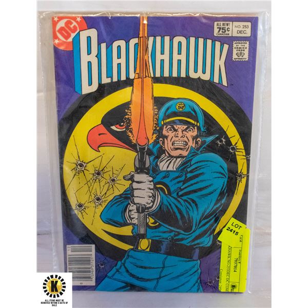 BLACKHAWK NO.253DEC DC COMICS